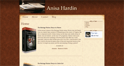 Desktop Screenshot of anisahardin.com