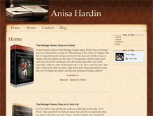 Tablet Screenshot of anisahardin.com